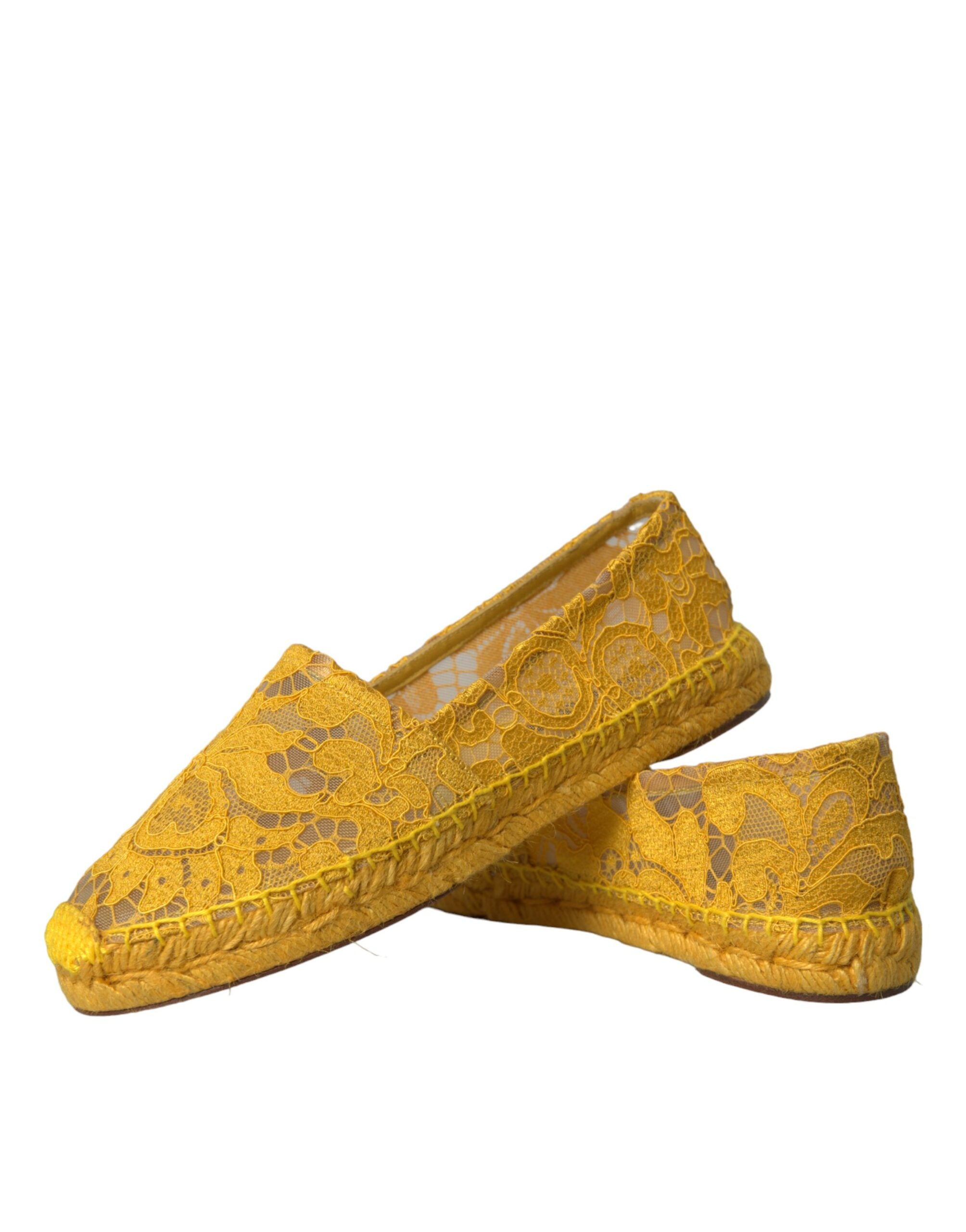 Gule Taormina blonder espadrille loafers flate sko