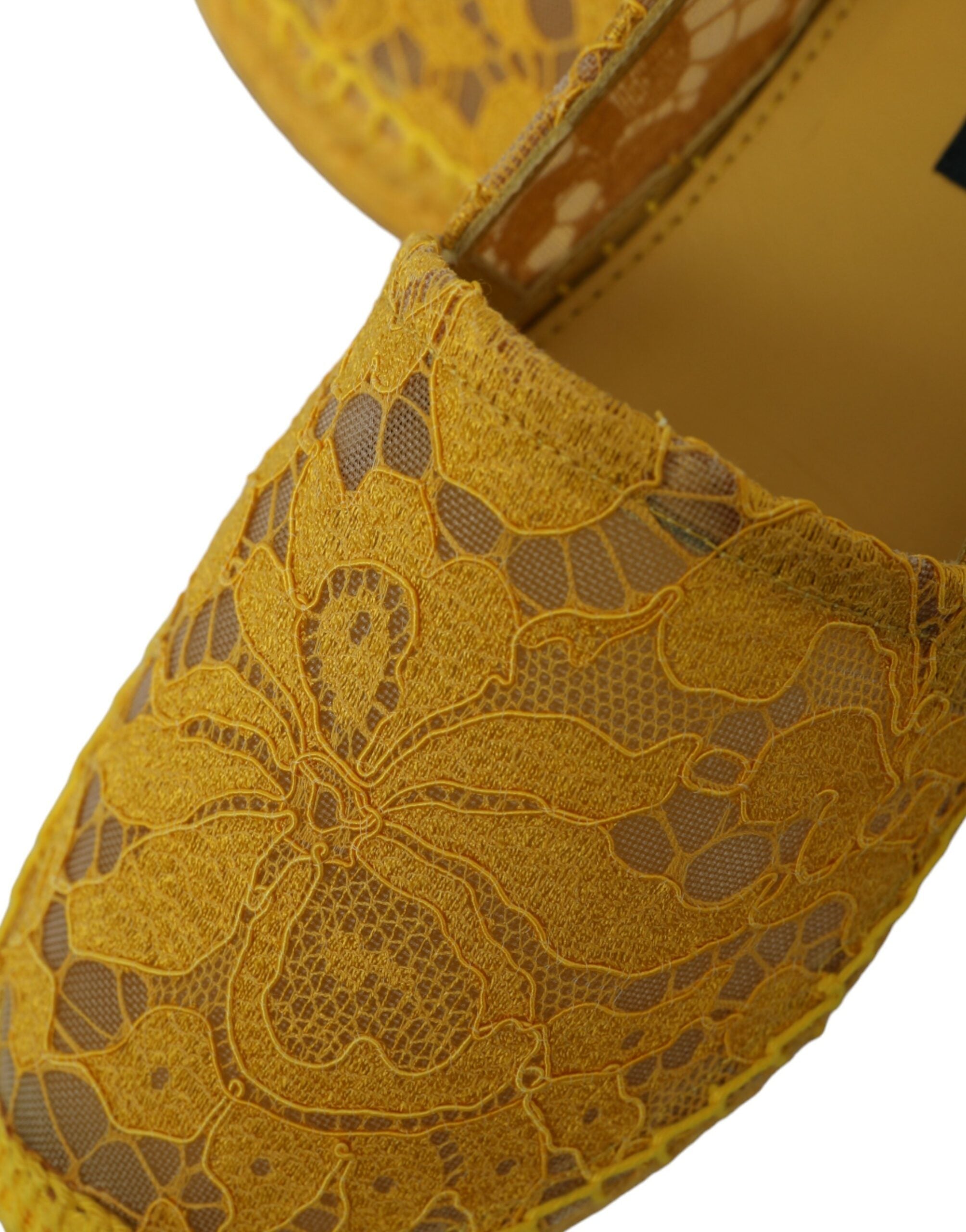 Gule Taormina blonder espadrille loafers flate sko