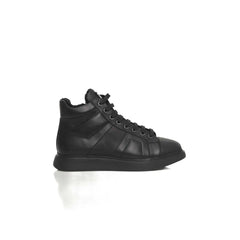 Cerruti 1881 Black Cowhide Women Sneaker