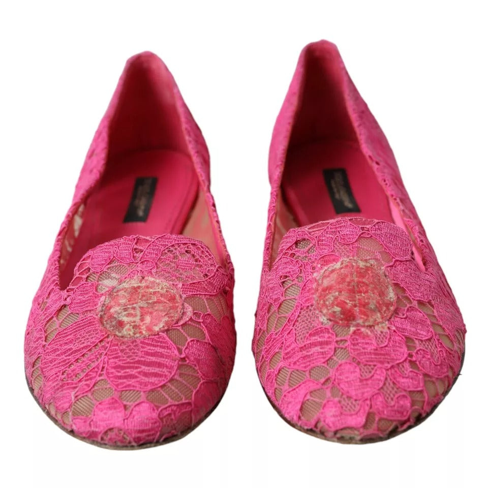 Rosa Taormina Slip On Flats Sko Med Blonder