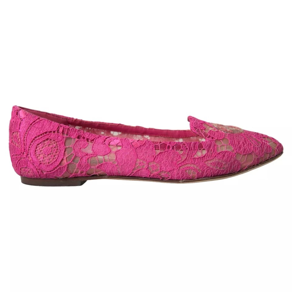 Rosa Taormina Slip On Flats Sko Med Blonder