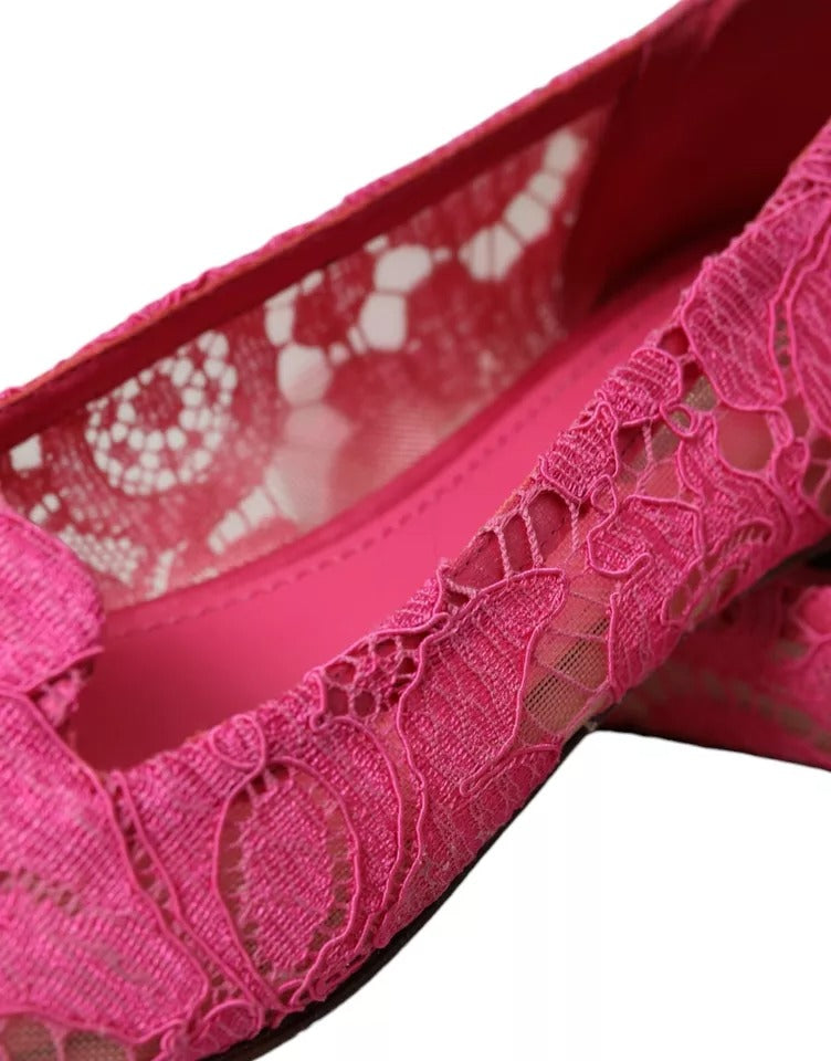 Rosa Taormina Slip On Flats Sko Med Blonder