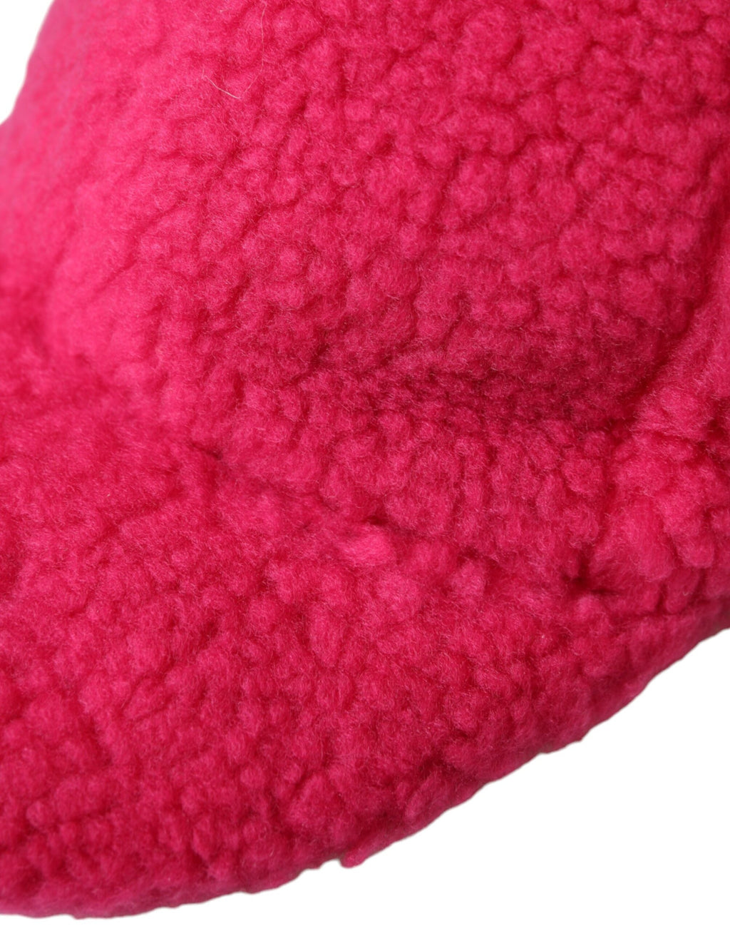 Rosa fleece plysch basebollkeps herr