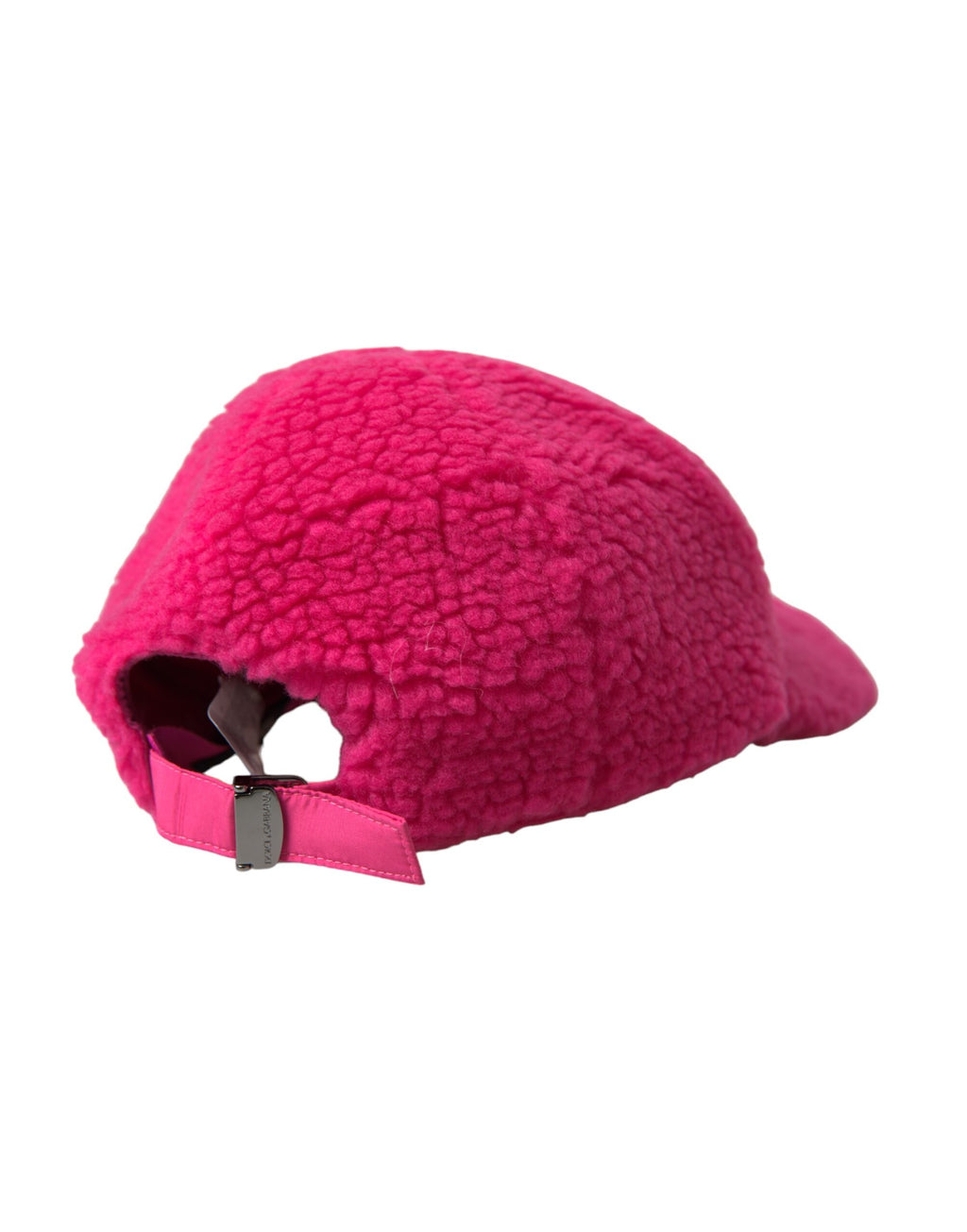 Rosa fleece plysch basebollkeps herr