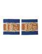 Dolce & Gabbana Multicolor Logo Sequin Viscose Wristband