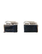 Dolce & Gabbana Silver Plated Metal Brass Pin Men Cufflinks