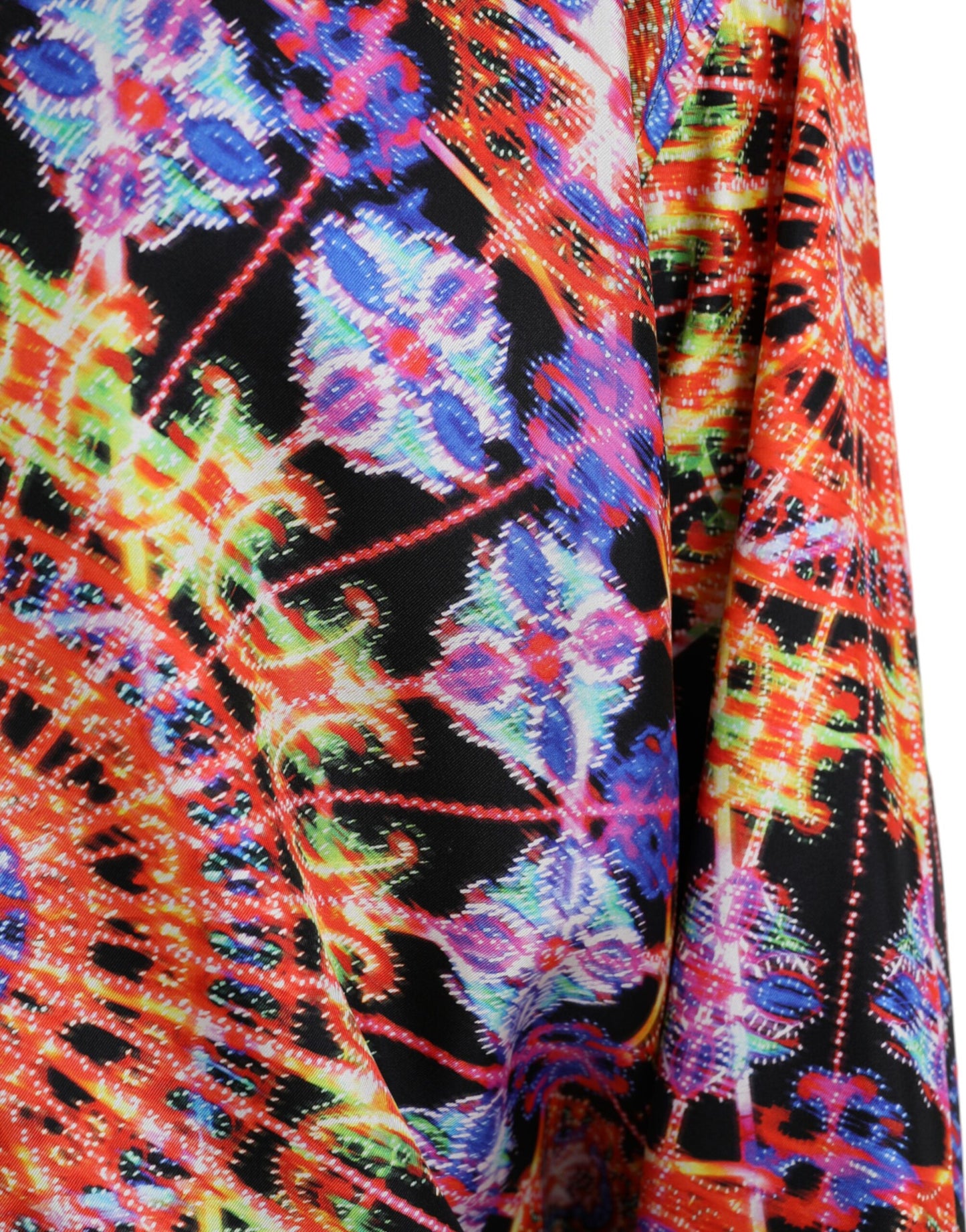 Dolce &amp; Gabbana Multicolor Luminarie Silk Men Casual Shirt