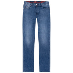 Tramarossa Blue Cotton Men's Jean