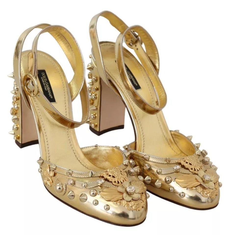 Gullnagler Vally Slingback Sandaler Sko