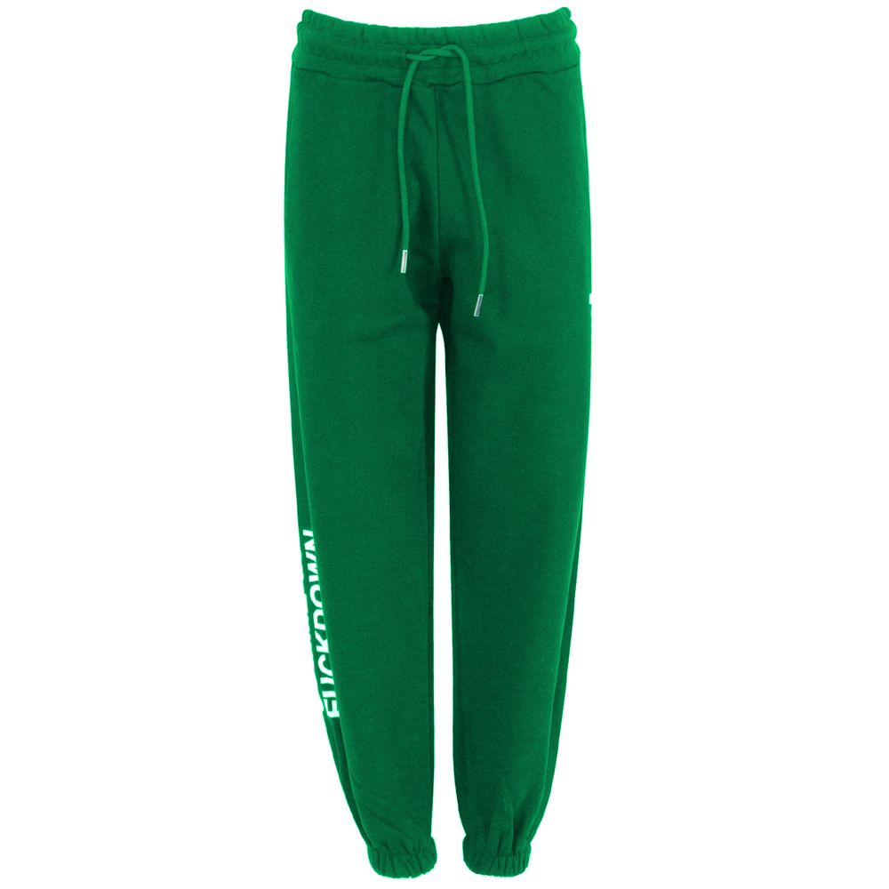 Gröna bomullsjeans och byxor