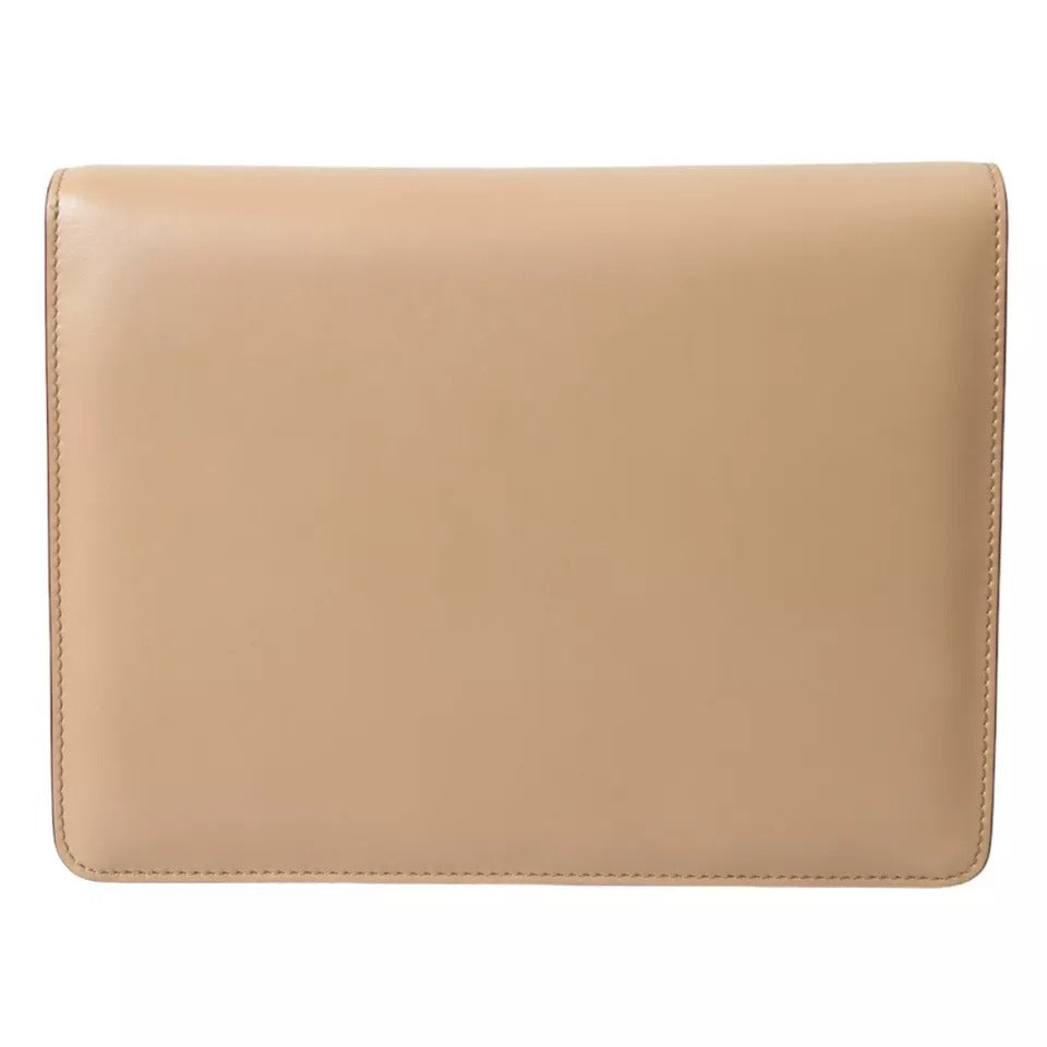 Flerfarget Lucia børstet skinn crossbody-skulderveske