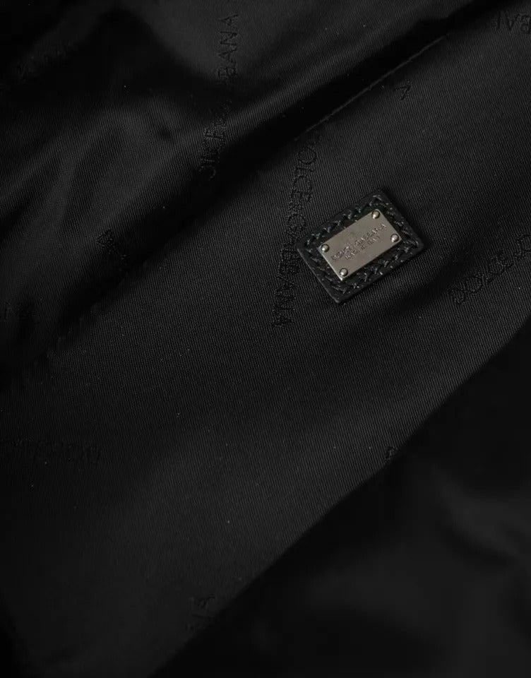 Blå nylon #DGFamily Patch herrryggsäck