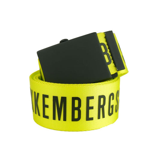 Bikkembergs Gult Polyester Herrbälte