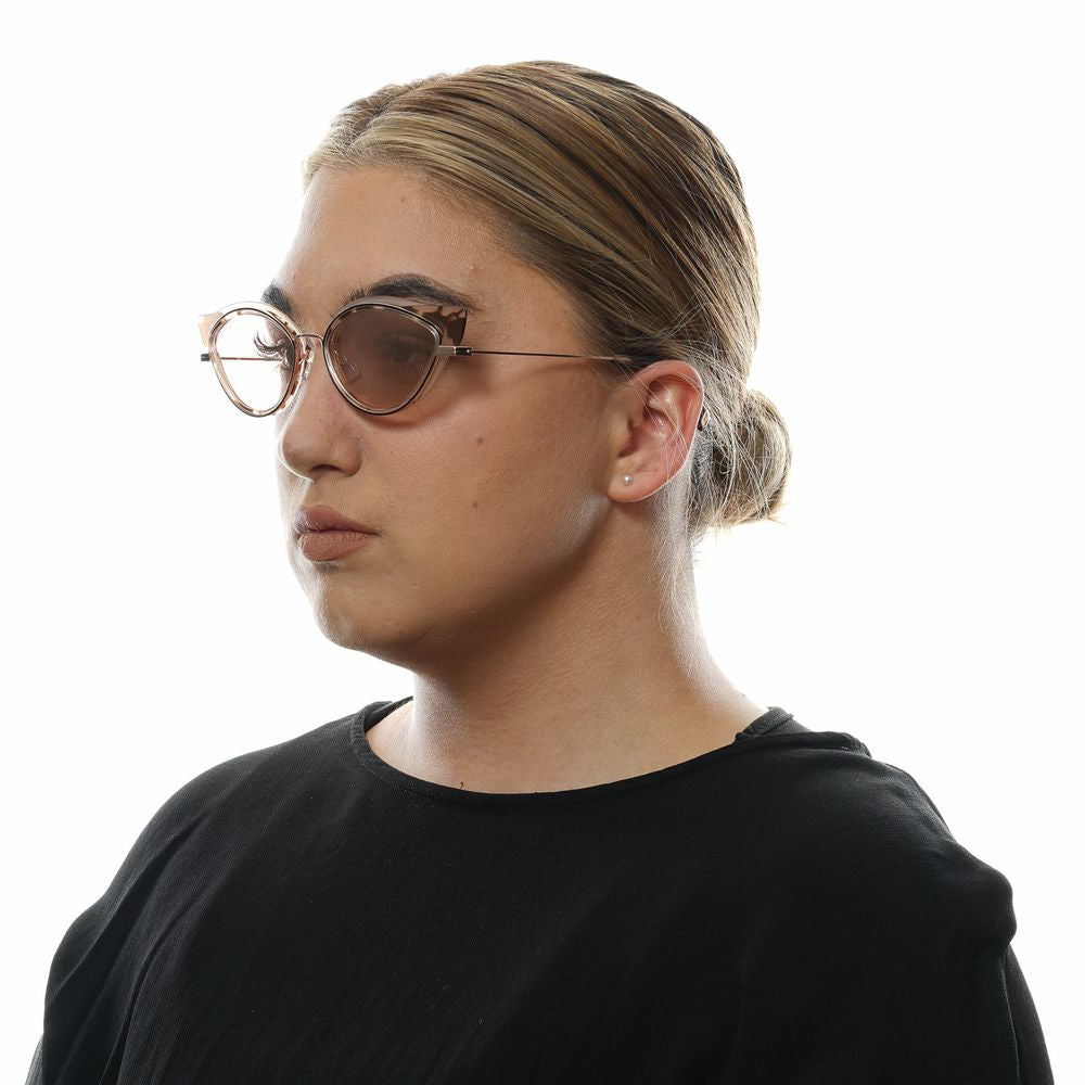 Bruna solglasögon för kvinnor