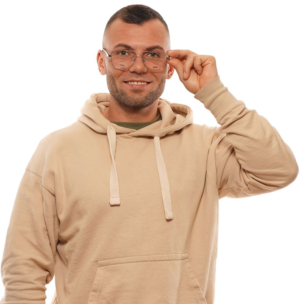 Grå optiska bågar för män
