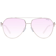 Guess Rose Gold Metal Sunglasses