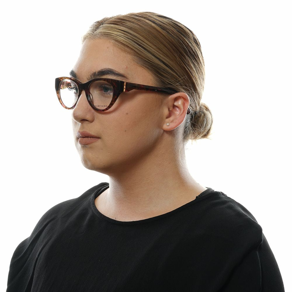 Bruna glasögonbågar för kvinnor