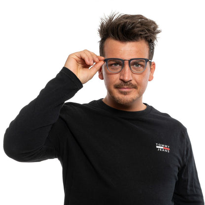 Politiblå herrebriller