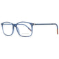 Ermenegildo Zegna Blue Men Glasses Frame