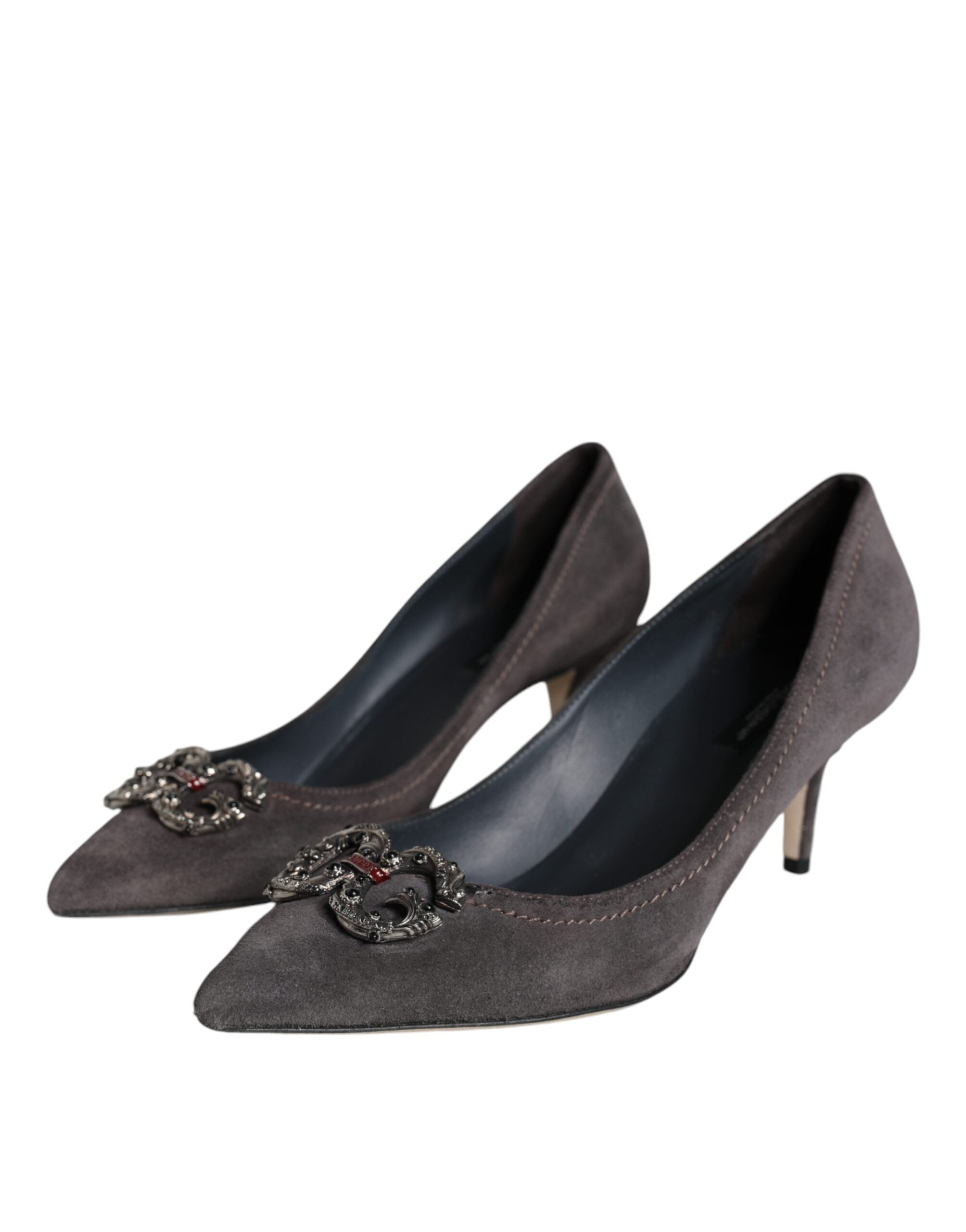 Grå Amore Mocka Bellucci Klackskor Pumps