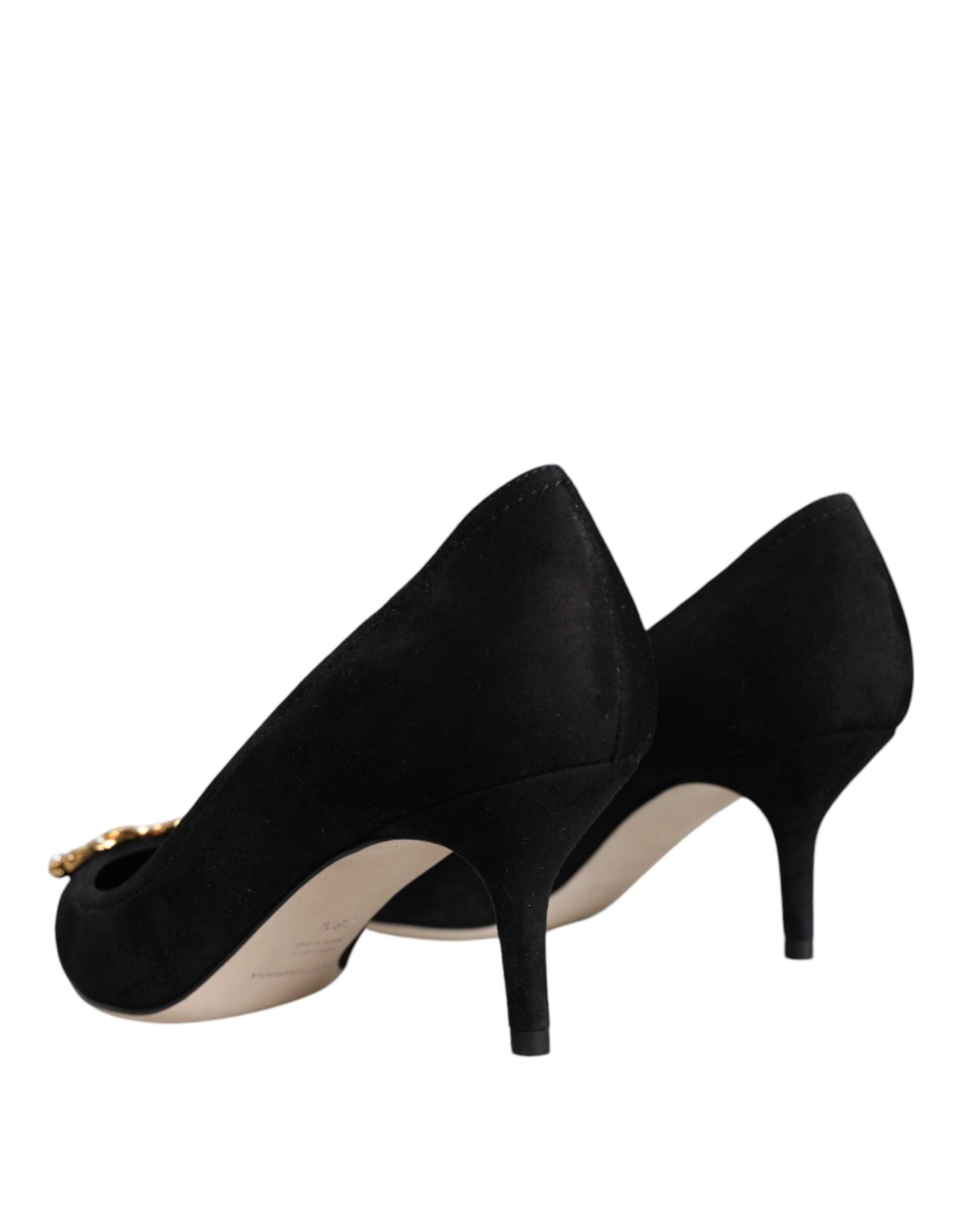 Svarta Amore Mocka Bellucci Klackskor Pumps