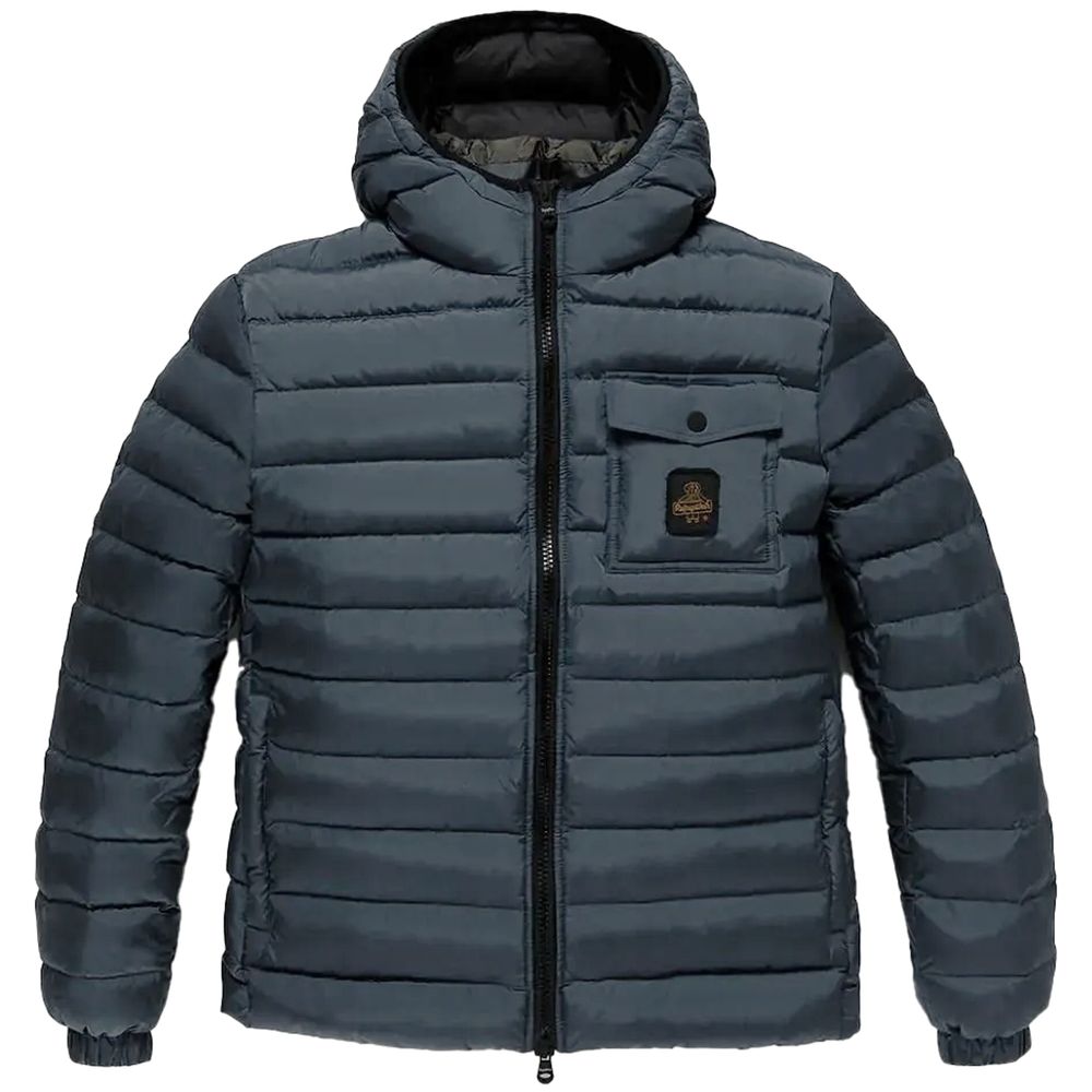 Refrigiwear blå nylonjakke for menn