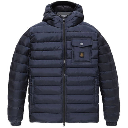 Refrigiwear blå nylonjacka för män