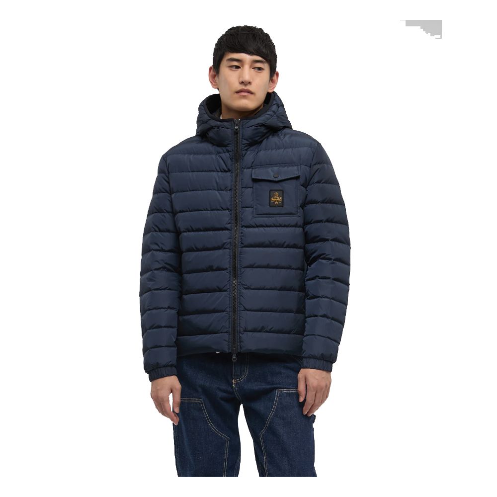 Refrigiwear blå nylonjacka för män