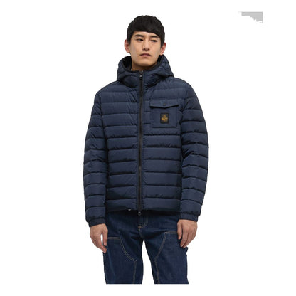 Refrigiwear blå nylonjacka för män