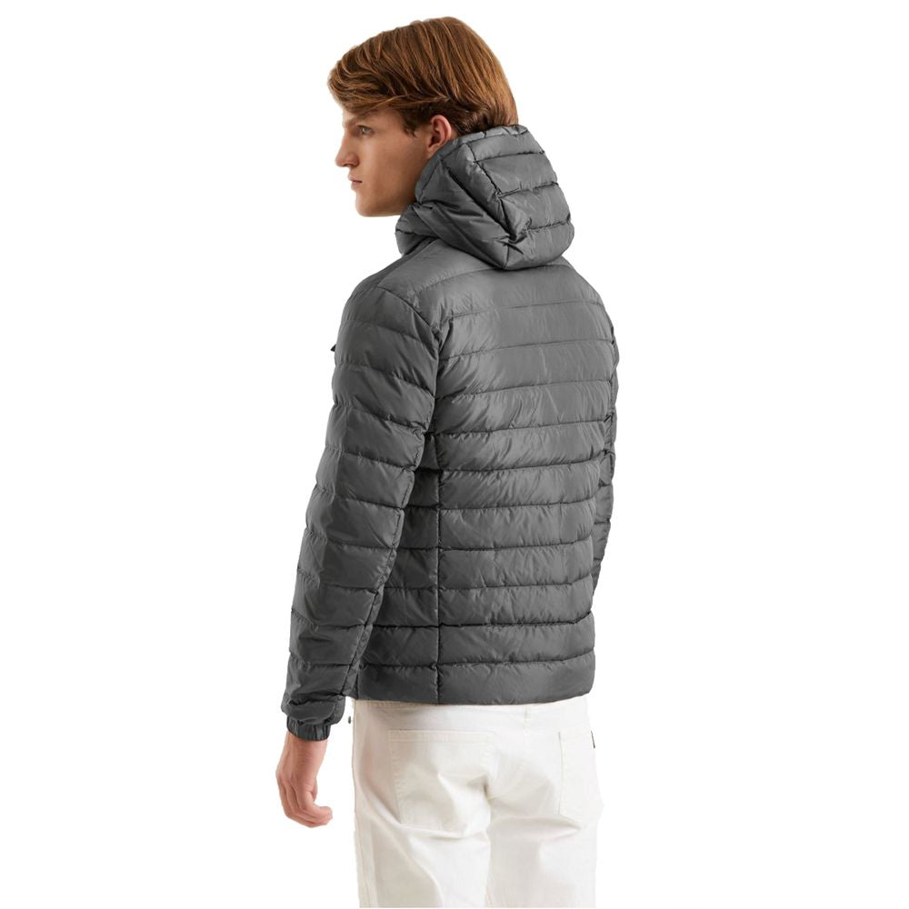 Refrigiwear grå nylonjacka för män