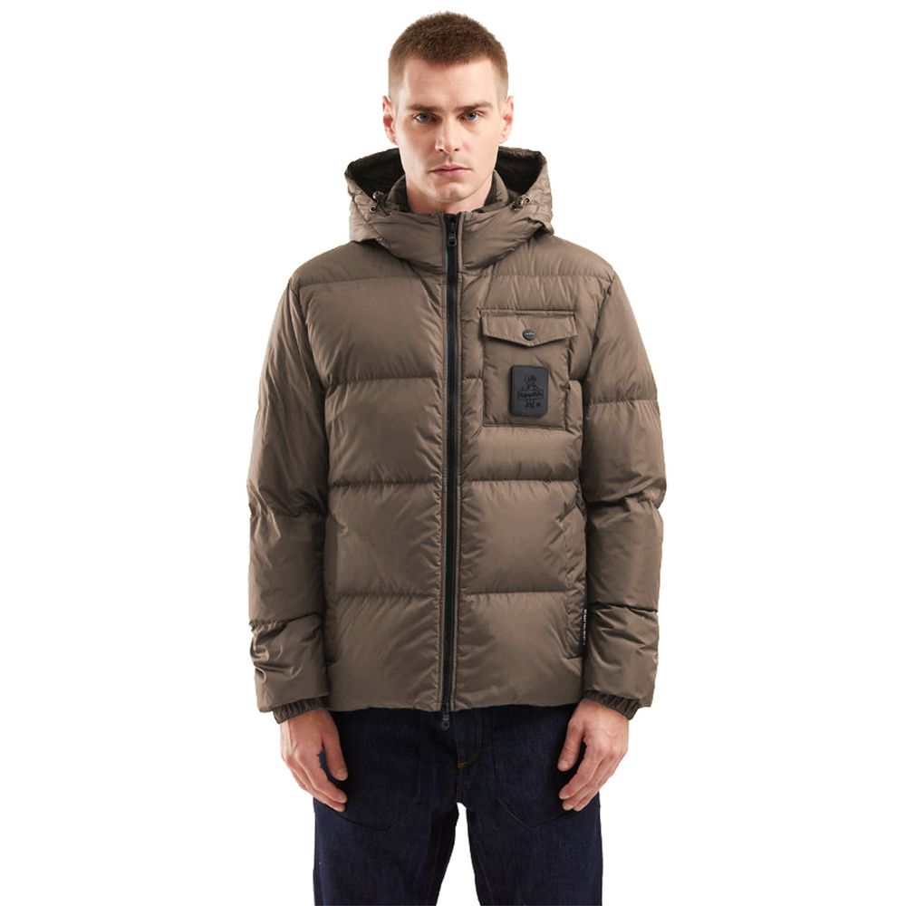 Refrigiwear brun nylonjakke for menn