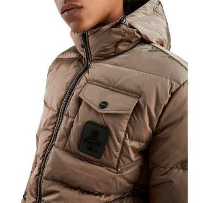 Refrigiwear brun nylonjakke for menn