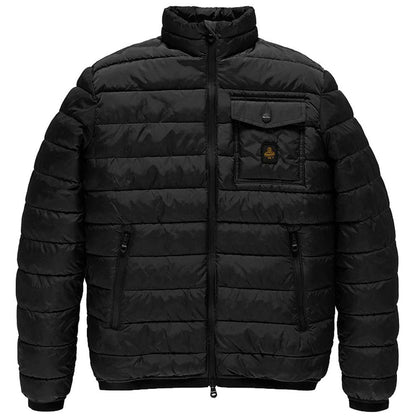 Refrigiwear svart nylonjakke for menn