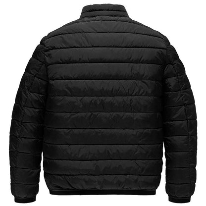 Refrigiwear svart nylonjakke for menn