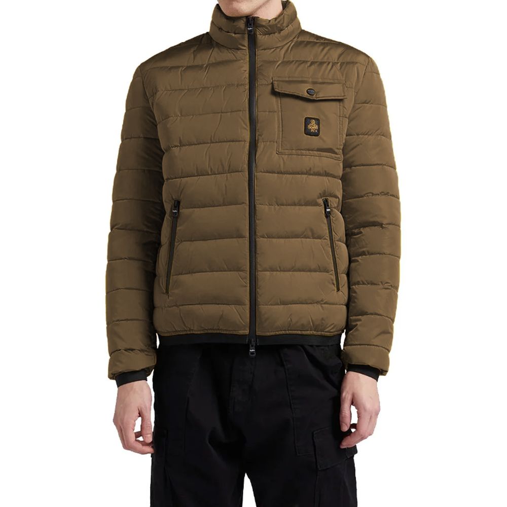 Refrigiwear brun nylonjakke for menn