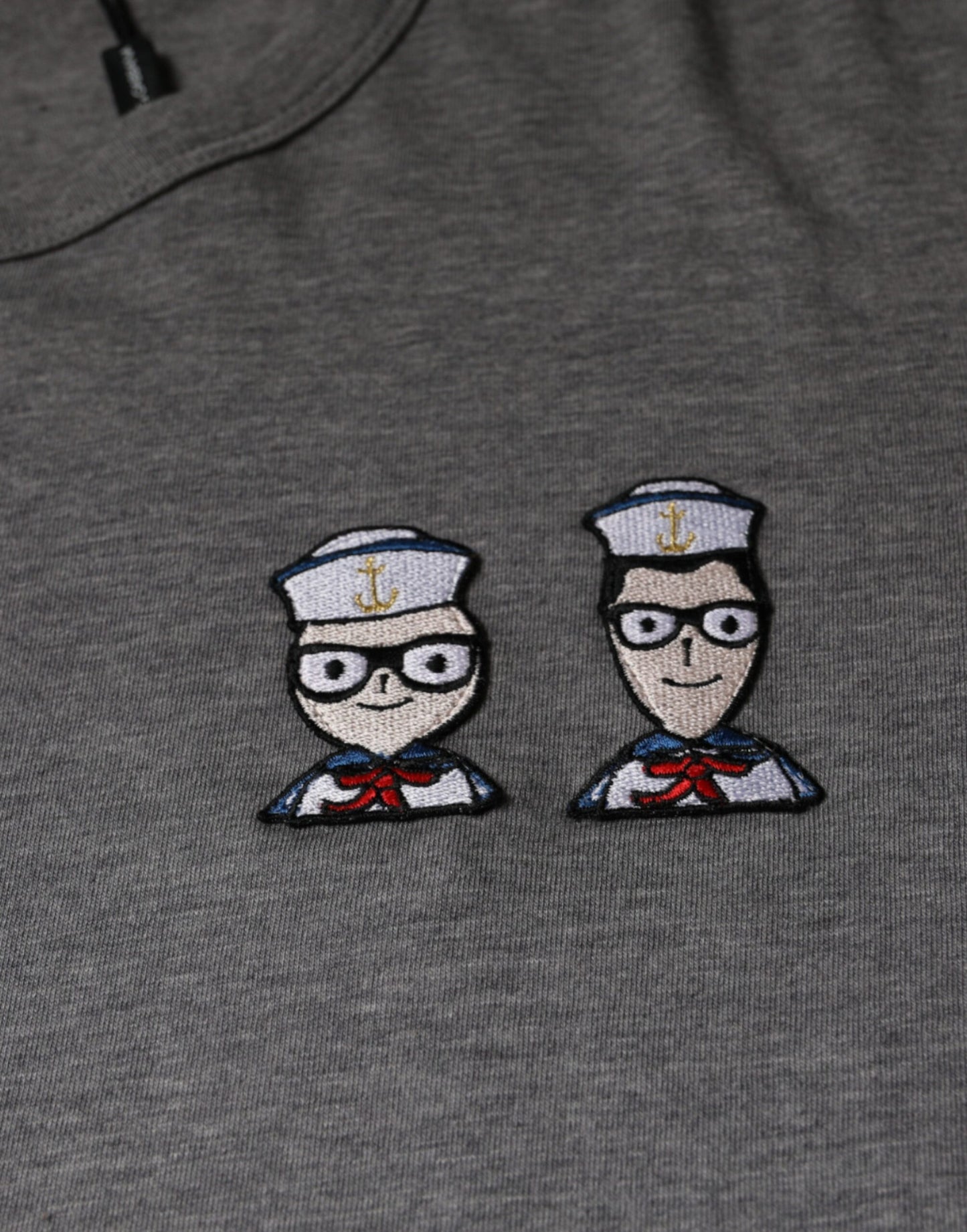 Dolce &amp; Gabbana Grå bomull #DGFamily kortärmad t-shirt