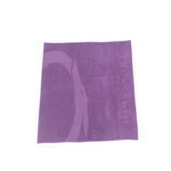 Trussardi Beachwear Purple Cotton Men Swim Towel