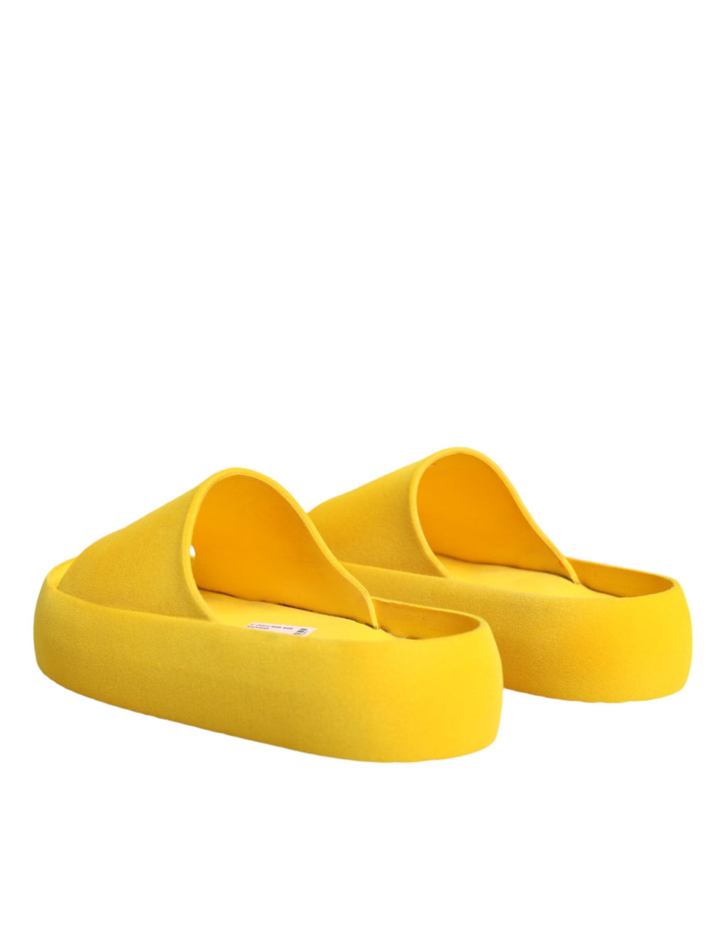 Gule gummisandaler strandsko