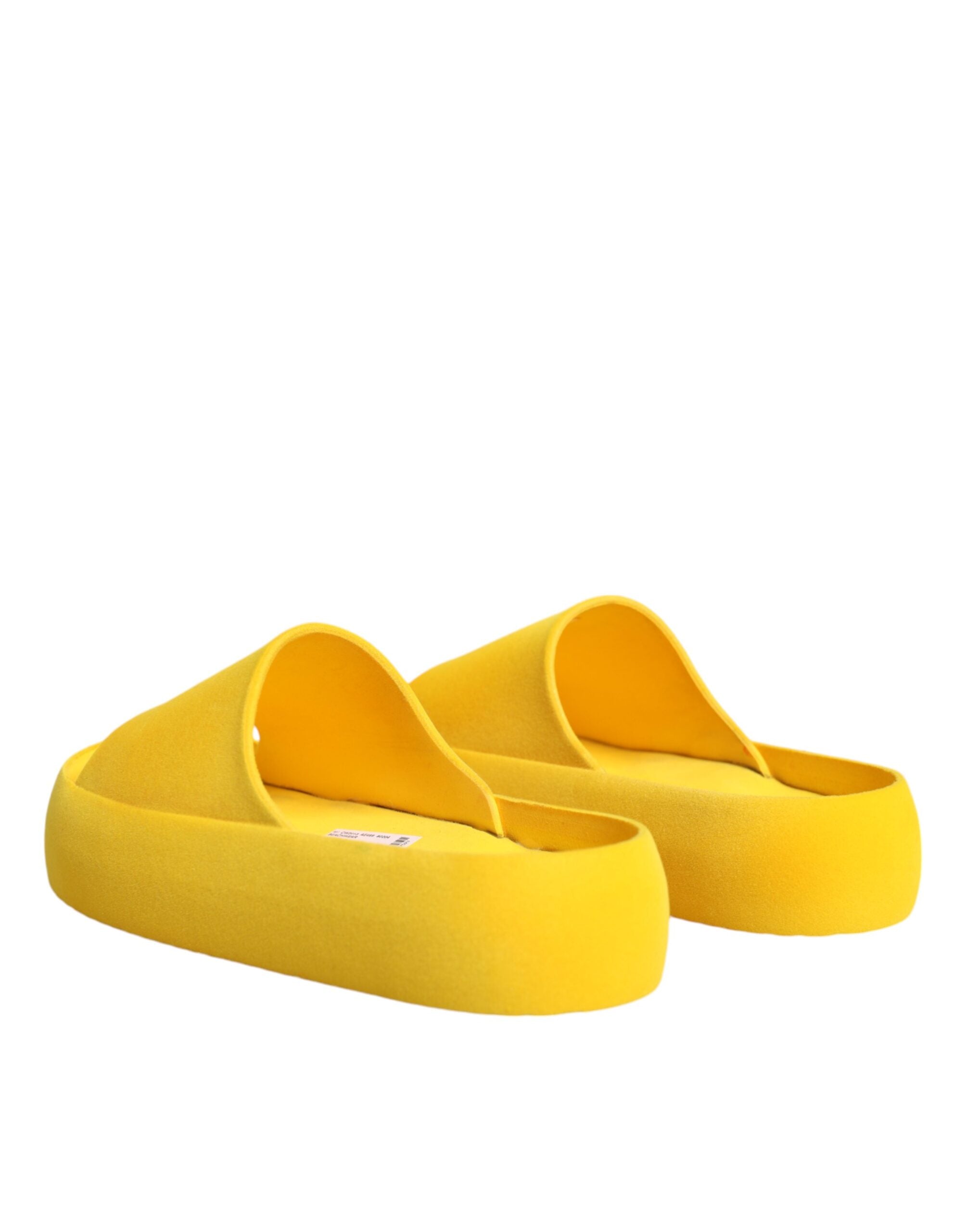 Gule gummisandaler strandsko