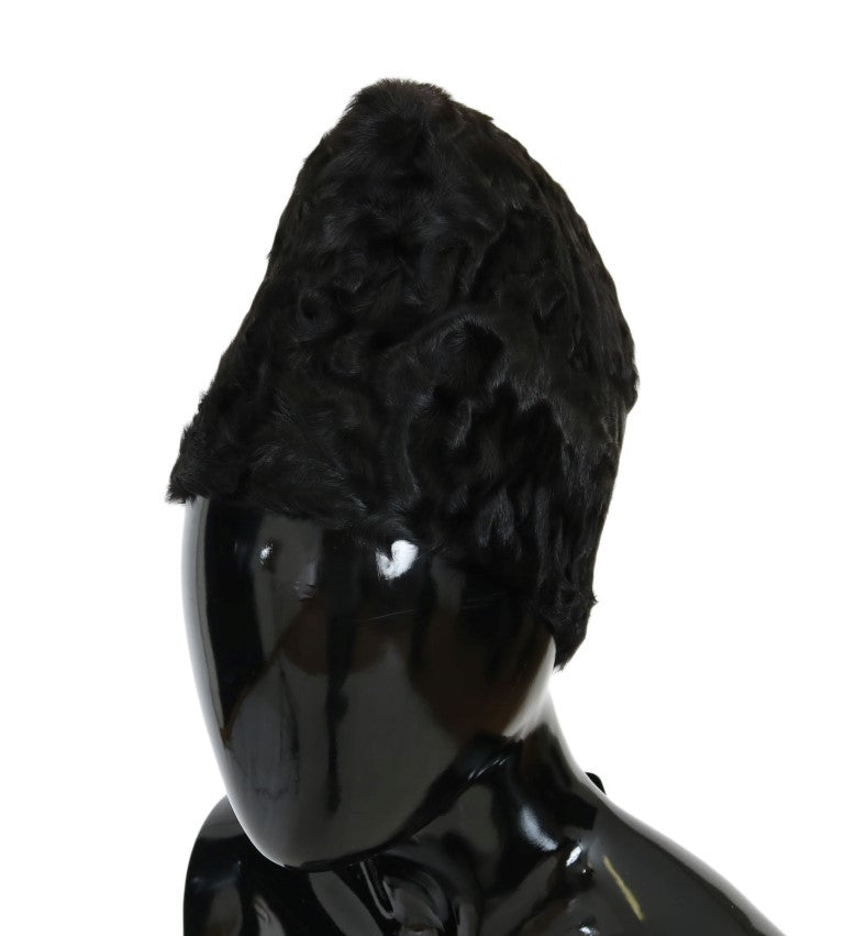 Dolce &amp; Gabbana svart Xiangao lammepelslue