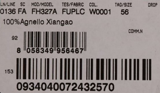 Hvit Xiangao lammepelslue