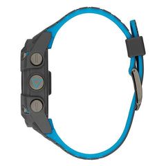 Guess Gray Resin Sport Watch