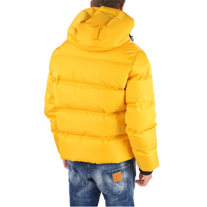 Dsquared² Gul Nylon Dunjacka För Herrar