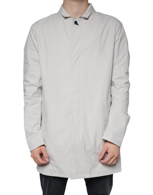 People Of Shibuya Off White Full Zip Jacket Herrjacka