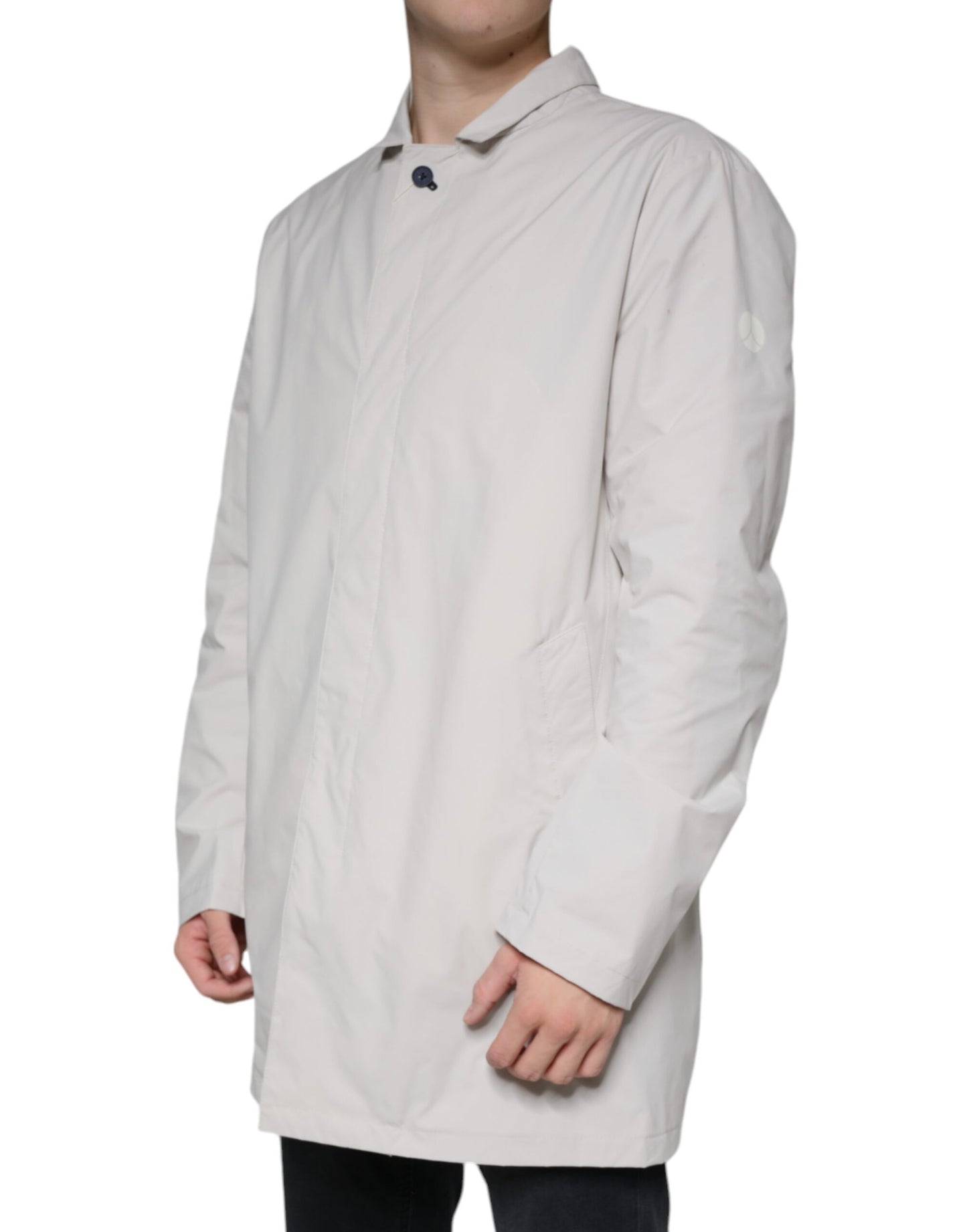 People Of Shibuya Off White Full Zip Jacket Herrjacka