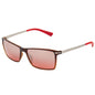 Police Red Injected Sunglasses