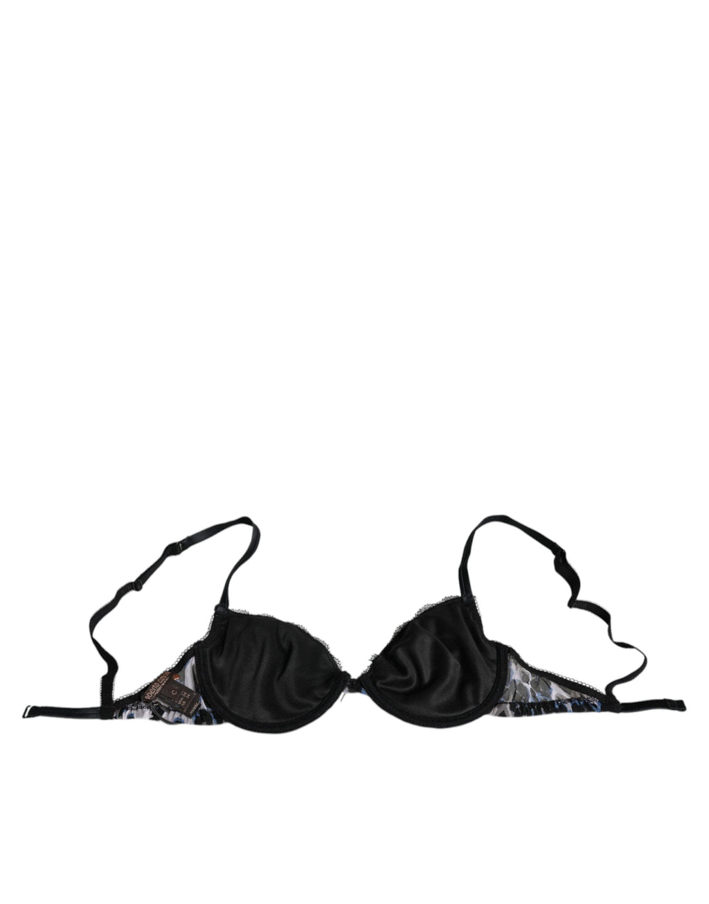 Vita Leopardfärgade Push Up Reggiseno-BH-underkläder