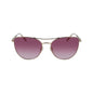 Longchamp Rose Gold Metal Sunglasses
