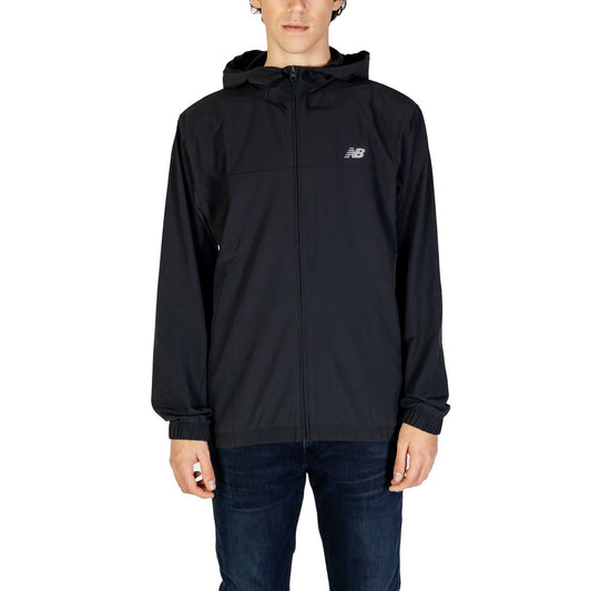 New Balance svarta jackor och kappa i återvunnen polyester