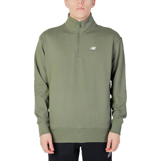 New Balance Grønn Bomullsgenser